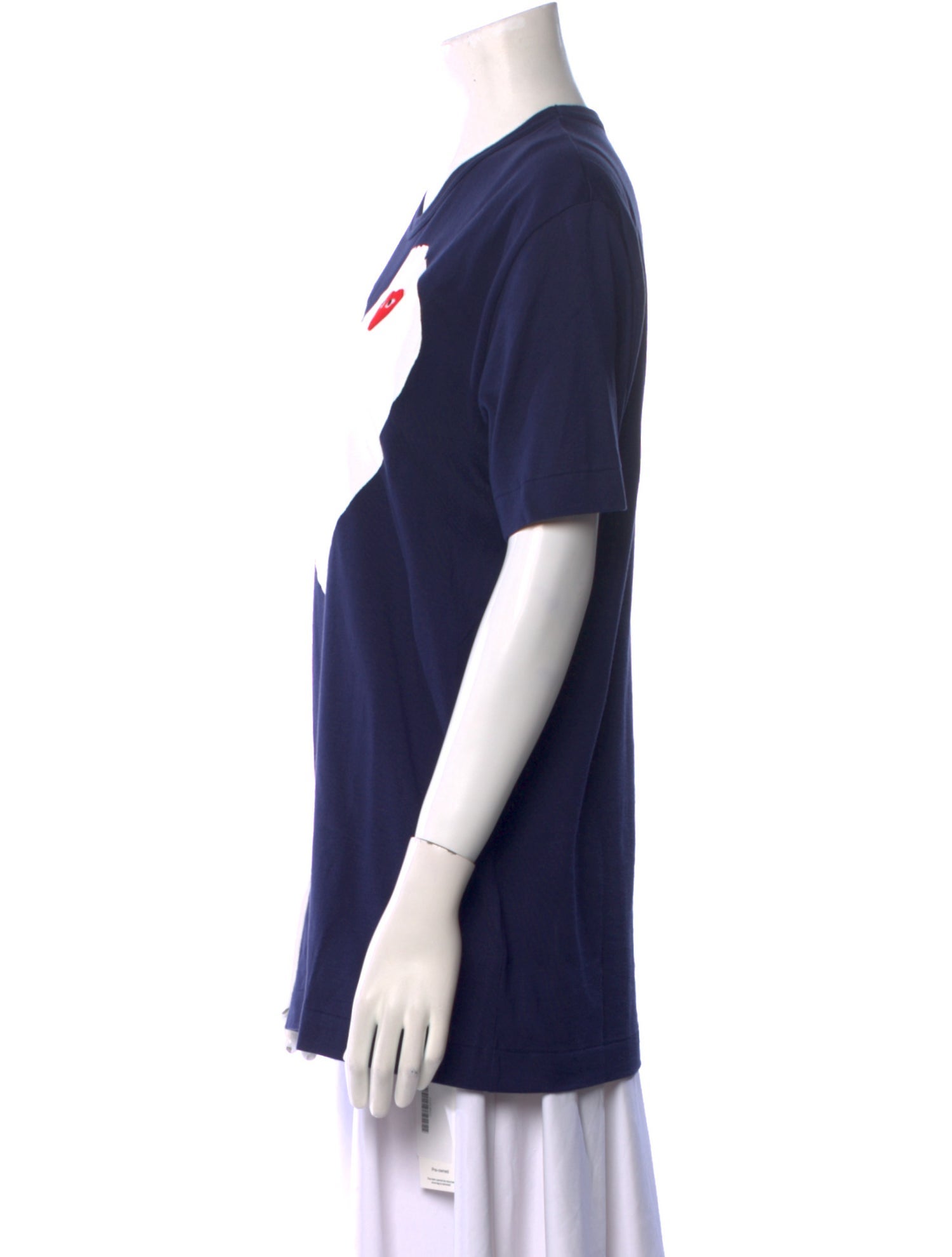 Comme des Garçons Play Graphic Print Crew Neck T-Shirt